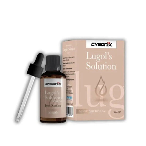 Cysonix Lugols Solution %2 30ml Iyot Damlasi