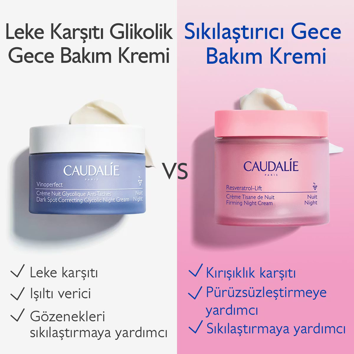 Caudalie Resveratrol Lift Firming Night Cream 50ml