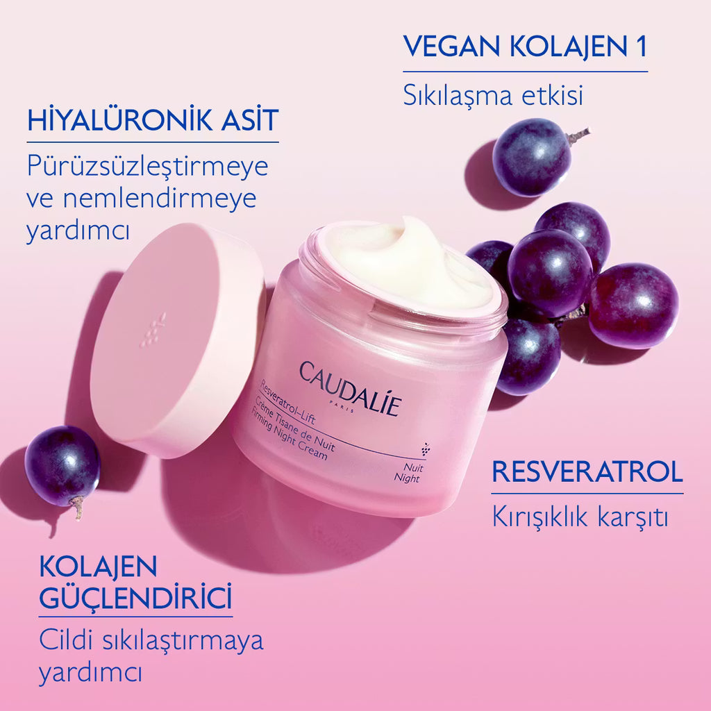Caudalie Resveratrol Lift Firming Night Cream 50ml