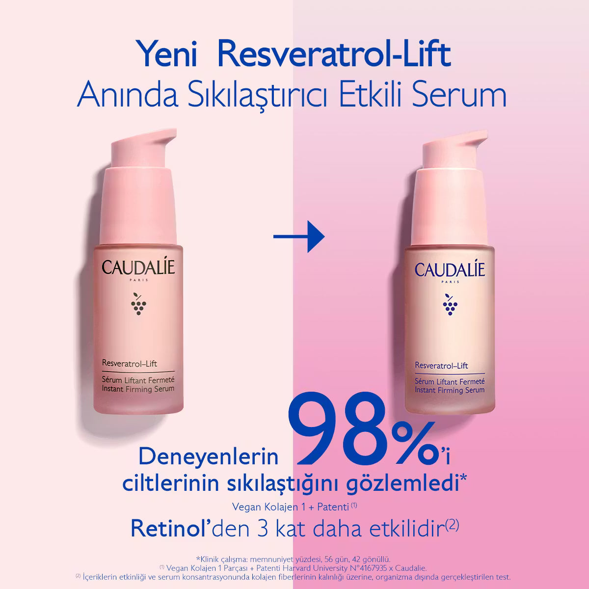 Caudalie Resveratrol Lift Instant Firming Serum 30ml