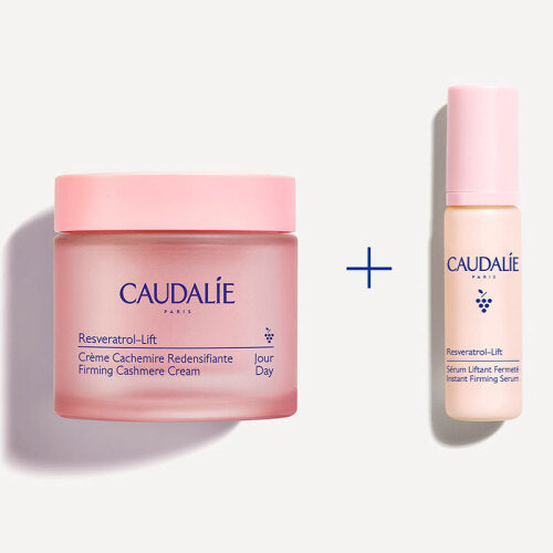 Caudalie Resveratrol-Lift Serum 10 ml + Resveratrol-Lift Cashmere Cream 50 ml Set