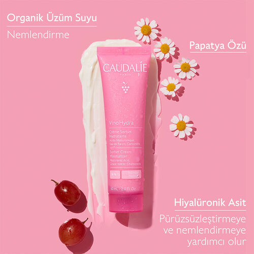 Caudalie VinoHydra Sorbet Cream Moisturizer 60ml
