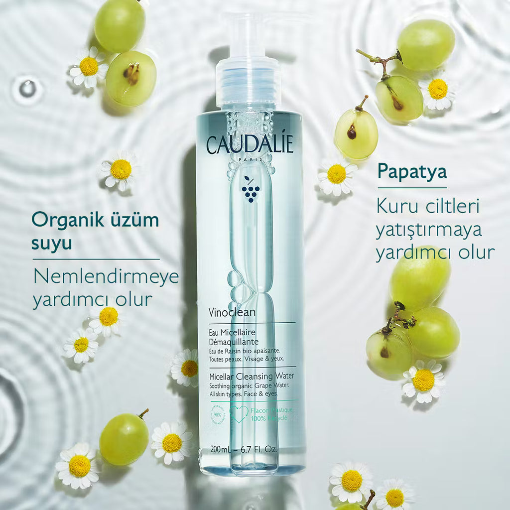 Caudalie Vinoclean Micellar Cleansing Water 200ml