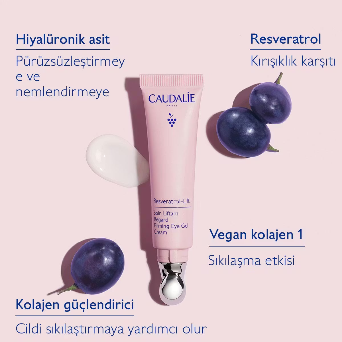 Caudalie Resveratrol-Lift Firming Eye Gel Cream 15ml