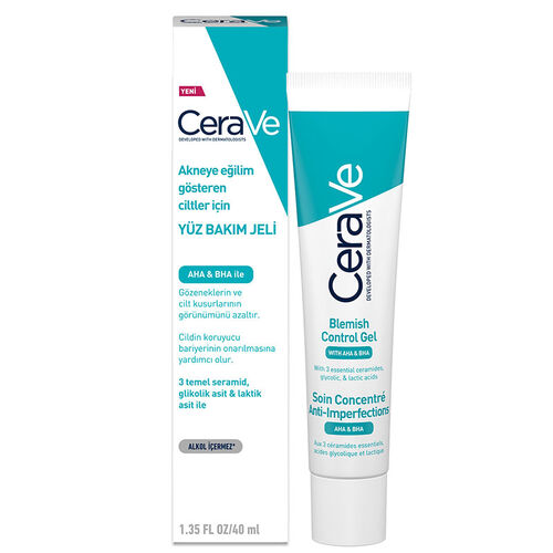 CeraVe Akneye Eğilim Gösteren Ciltlere Özel Yüz Bakım Jeli 40 ml