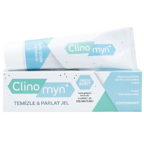 Clinomyn Temizle Parlat Diş Jeli 75Ml