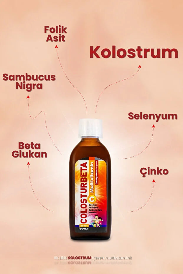 Colosturbeta 100ML Colostrum BETA Glukan Vitamin Mineral