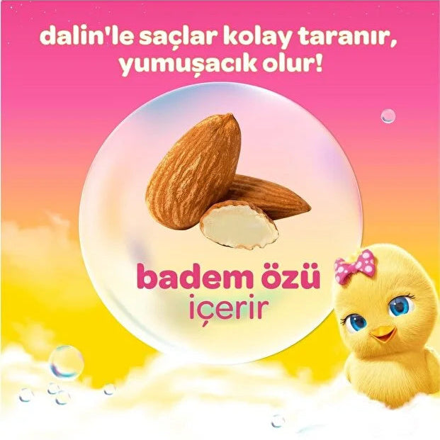 Dalin Kolay Tarama Şampuan 200ml Badem Yağli