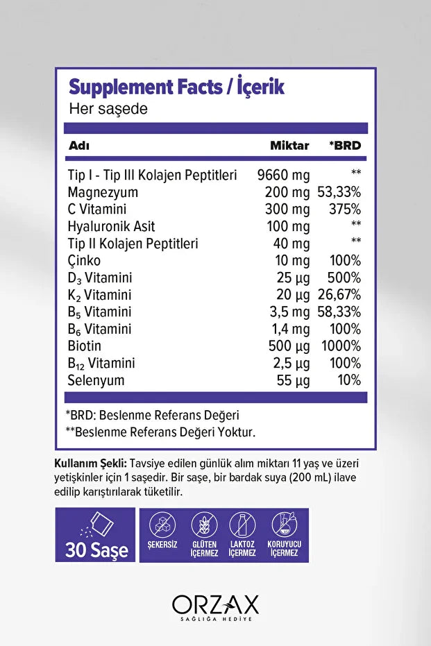 DAY2DAY THE Collagen MAG PLUS 30 SAŞE