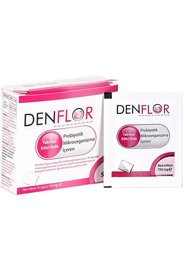 Denflor Probiyotik Mikroorganizma 10 SAŞE