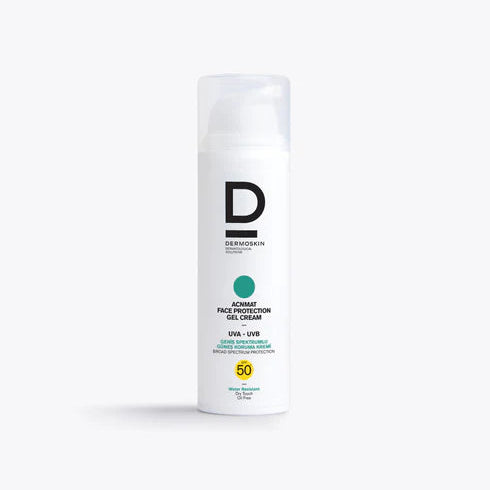Dermoskin Acne Mat SPF50+ Güneş Koruyucu Jel Krem 50 ml