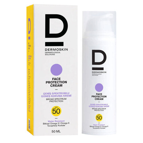 Dermoskin Face Protection Cream Spf50+ 50ml Günes Kremi