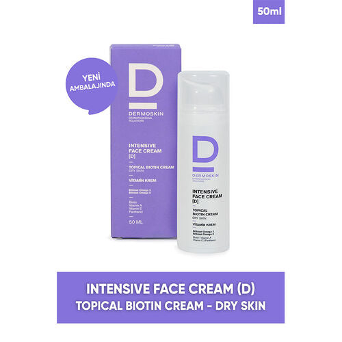 Dermoskin Intensive Face Cream D Topicalbiotin Cream Dry Skin 50ml