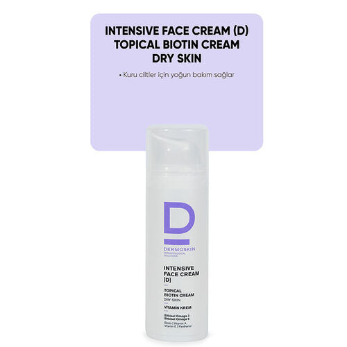 Dermoskin Intensive Face Cream D Topicalbiotin Cream Dry Skin 50ml