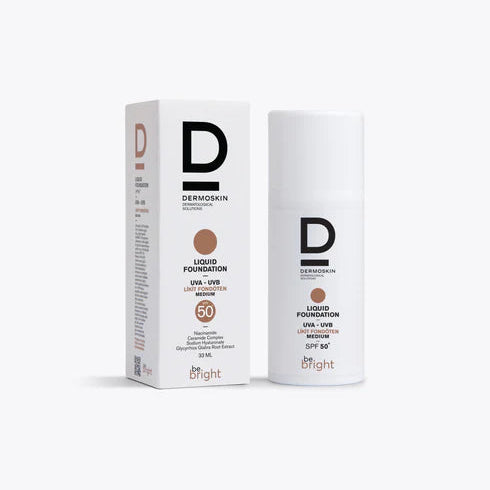 Dermoskin Likit Fondöten Spf50 Medium 33ml