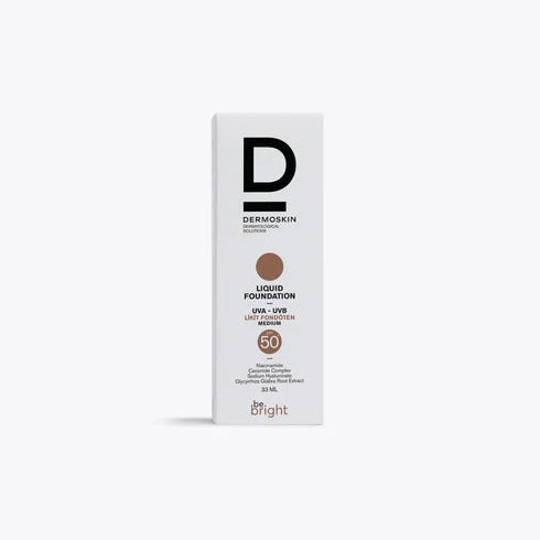 Dermoskin Likit Fondöten Spf50 Medium 33ml