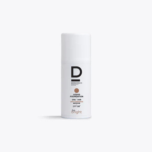 Dermoskin Be Bright Likit Fondöten SPF 50+ Medium 33 ml