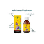 DOĞA TIME Fosfotidilserin L-Arjinin BETA Glukan Multivitamin Multimineral 150ML