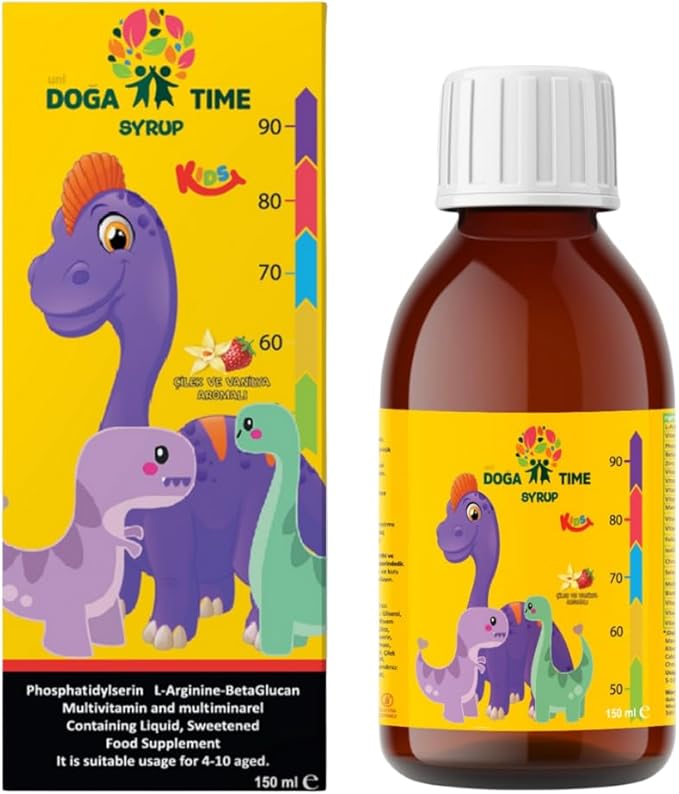 DOĞA TIME Fosfotidilserin L-Arjinin BETA Glukan Multivitamin Multimineral 150ML