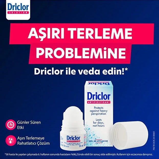 Driclor Roll-on Solüsyon %0.2 20ml
