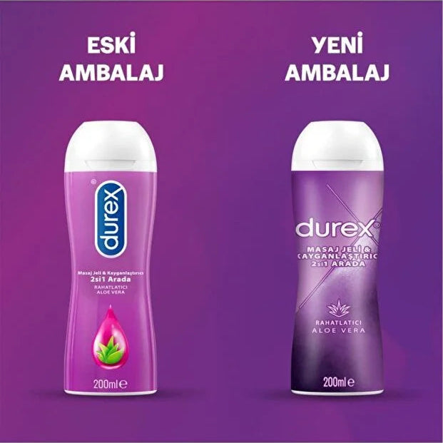 Durex Play Masaj Jeli Aloe Vera Özlü 200ml