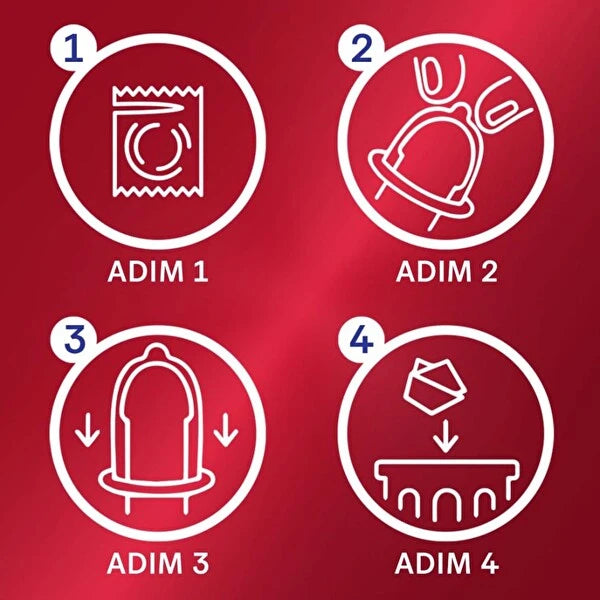Durex Yakin Hisset Prezervatif 8 Adet Standart Fit