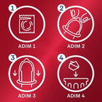 Durex Yakin Hisset Prezervatif 8 Adet Standart Fit