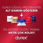 Durex Yakin Hisset Prezervatif 8 Adet Standart Fit