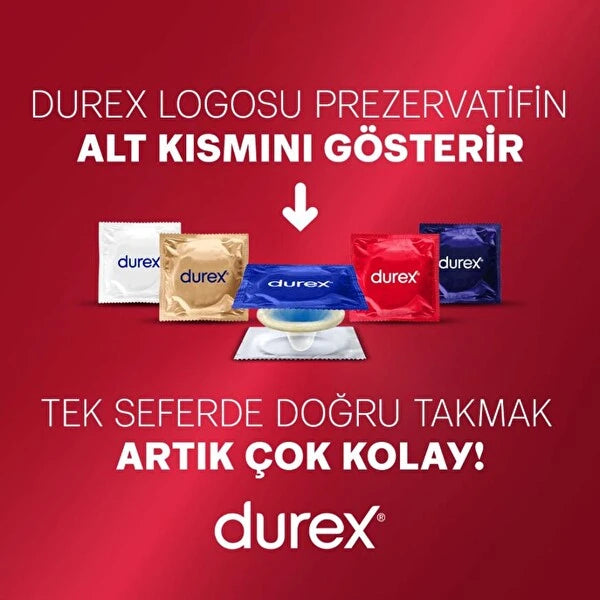 Durex Yakin Hisset Prezervatif 8 Adet Standart Fit