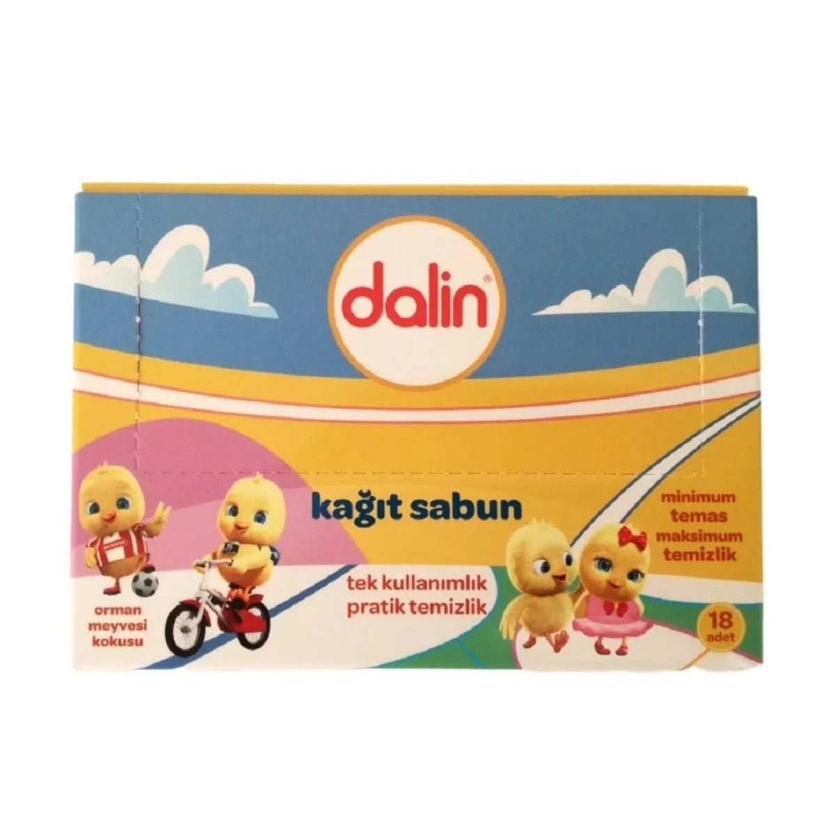 Dalin Orman Meyvesi Kokulu Kağıt Sabun (18'li Avantaj Paketi)