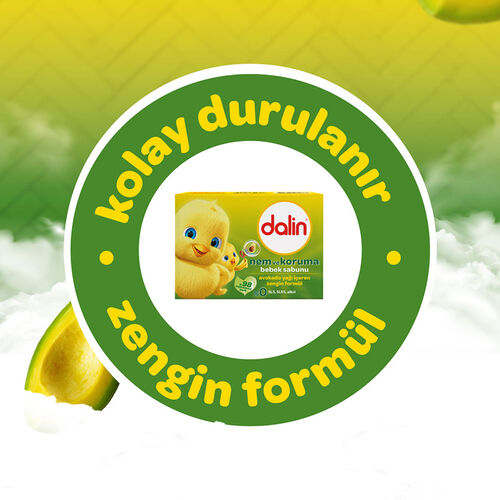 Dalin Nem Koruma Bebek Sabunu Avokado Yağli 100gr