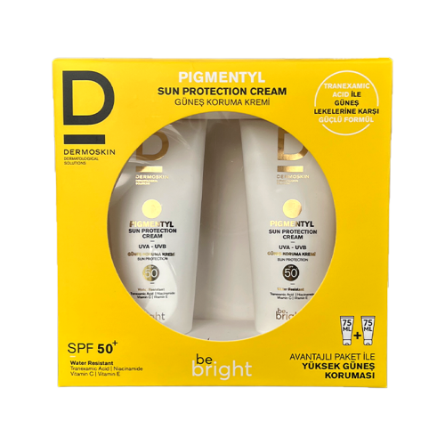 Dermoskin Be Bright Pigmentyl Sun Protection SPF50+ Cream 2’li Paket