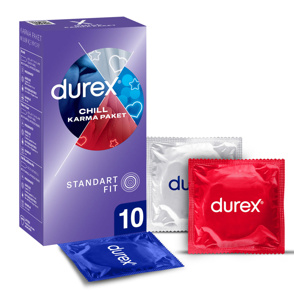 Durex Chill Prezervatif 10 Adet