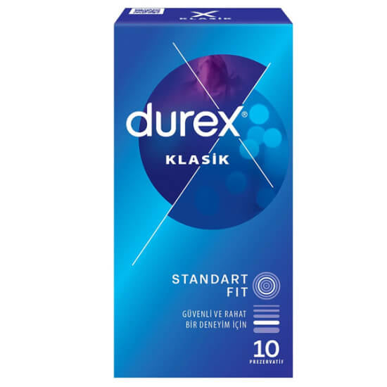 Durex Klasik 10'lu Prezervatif
