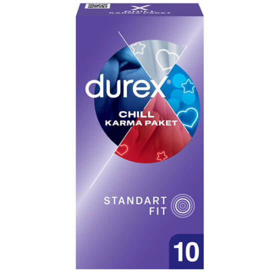 Durex Chill 10'lu Prezervatif