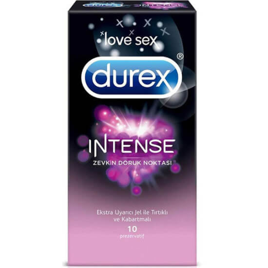 Durex Intense 10'lu Prezervatif