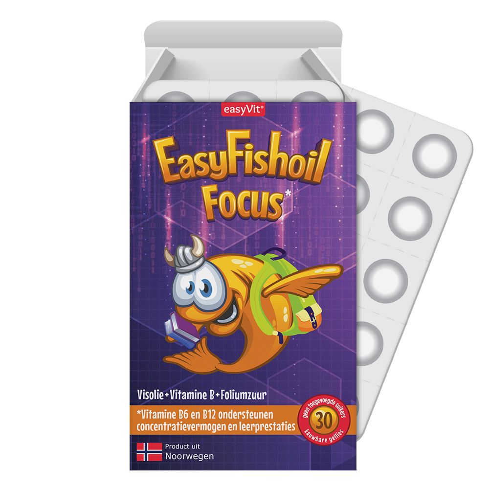 Easyvit Easyfishoil Q KIDS Balık Yağı Vitamin B6 Vitamin B12 30 ADET Çiğnenebilir JEL