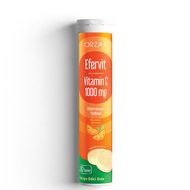 Efervit Vitamin C 1000MG 20 Efervesan Tablet