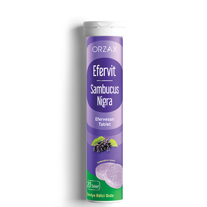 Efervit Sambucus Nigra 20 Efervesan Tablet