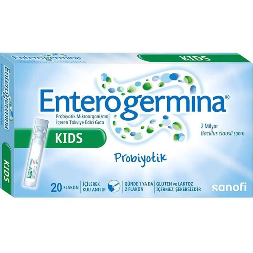 Enterogermina KIDS 20 Flakon Çocuk Probiyotik Mikroorganizma