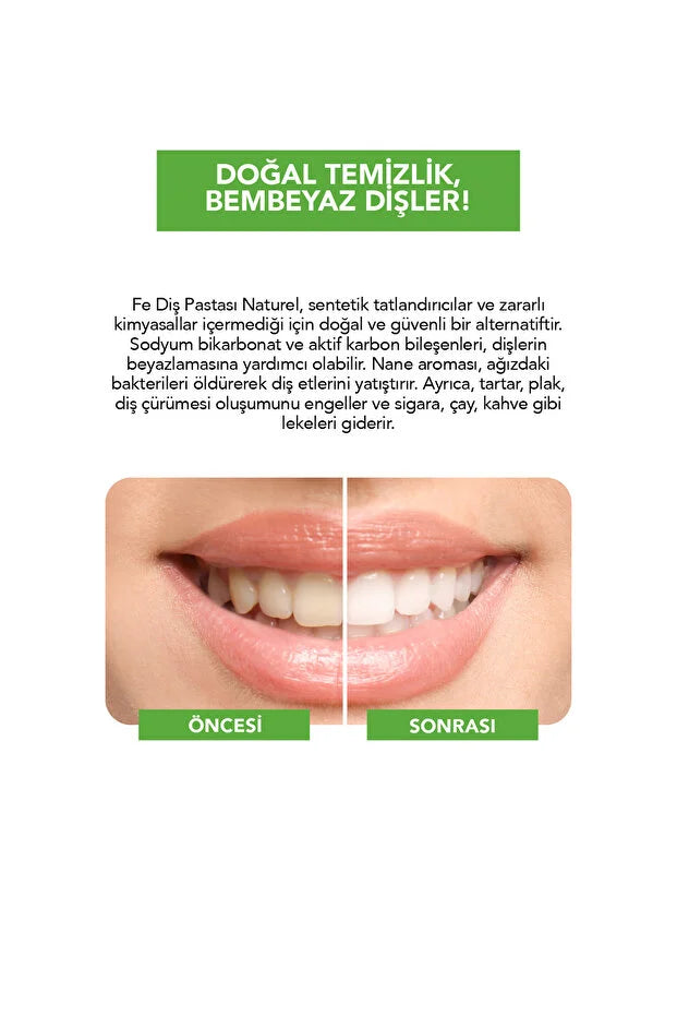 Fe Diş Pastasi Naturel Herbal 90gr