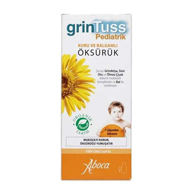 Grintuss 128gr Pediatrik Öksürük Şurubu