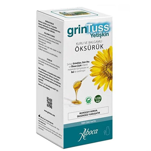 Grintuss 128gr Yetişkin Öksürük Şurubu