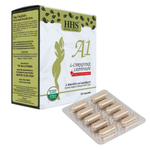 HHS A1 L-Karnitine Lepidium 30 Kapsül
