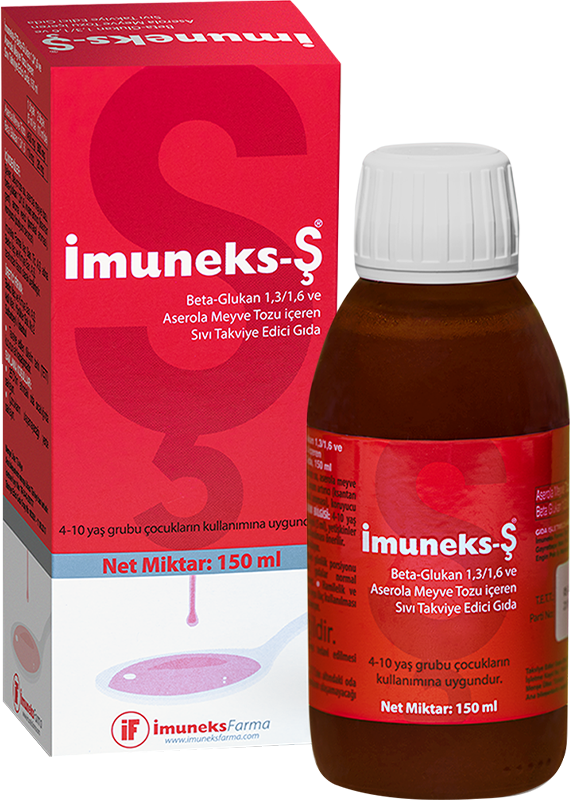 Imuneks-Ş BETA Glukan 1.3/1.6 150ML Şurup