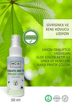 Incia Sivrisinek Kene Kovucu Sprey Losyon 50ml