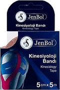 Jenbol KiNesiYoloji Ağri Bandi 5Cmx5M Turuncu