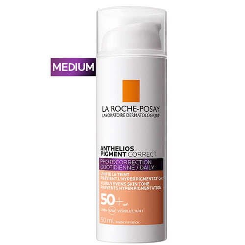 La Roche Posay Anthelios Pigment Correct Spf50+ Medium 50ml