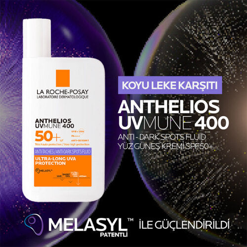 La Roche Posay Anthelios Uvmune 400 Anti-dark Spots Fluid Ultra-long Uva Protection Spf50+ 50ml