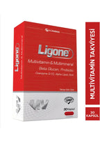 Ligone BETA Glukan 30 Kapsül Multivitamin Multimineral